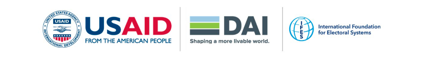 USAID DAI IFES logos 