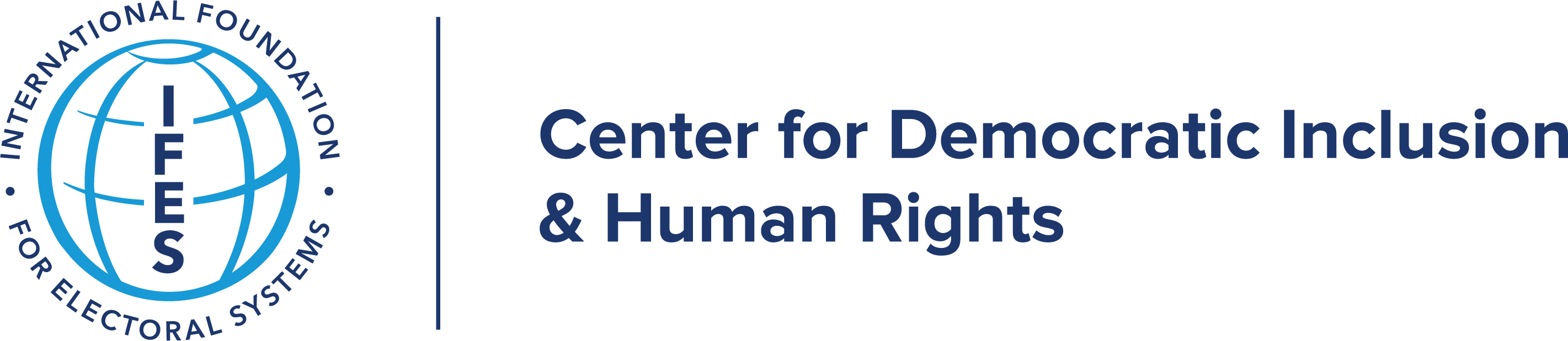 IFES Center for Democratic Inclusion & Human Rights Logo