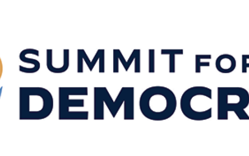 Summit for Democracy logo