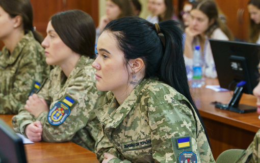 Ukrainian students of Democracy from Theory to Practice course.