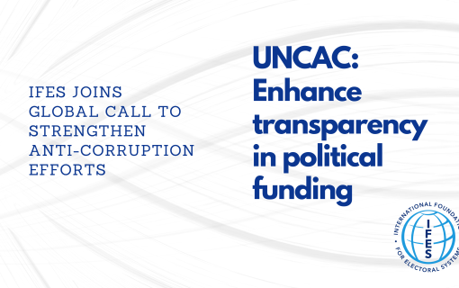 UNAC: Enhance Transparency in Political Funding