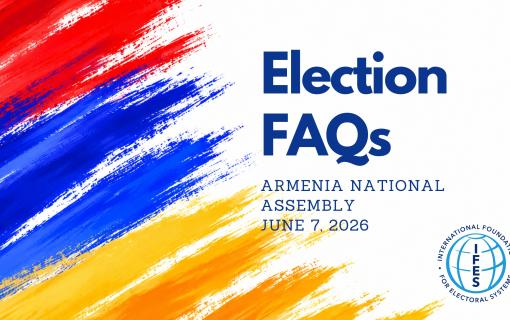 Election Faqs Armenia National Assembly June 5 2026