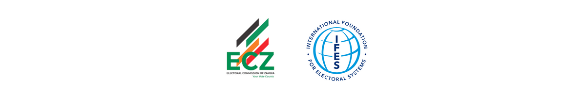 Election Commission of Zambia logo, IFES logo