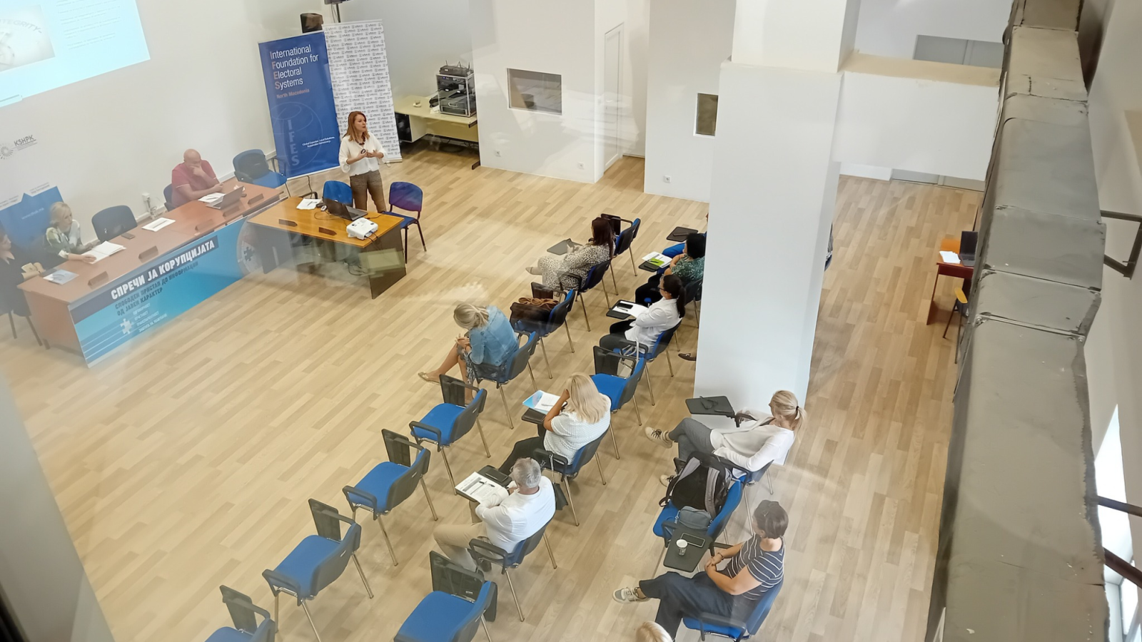 Training event in North Macedonia