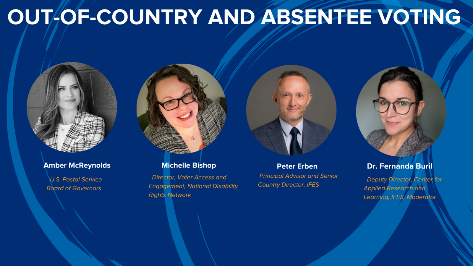Out-of-Country and Absentee Voting  