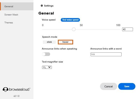browsealoud_2_settings.jpg IFES The International Foundation for