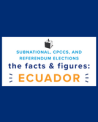 Ecuador facts and figures 