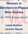 Violence Against Women in Elections in Papua New Guinea 