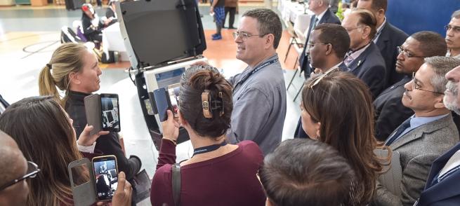 people gathered at usep 2016