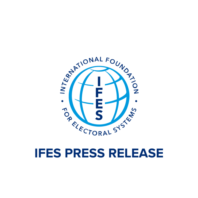 IFES LOGO Press Release written below.