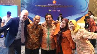 IFES AGENDA team in Orange for #16days