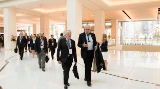 Delegation walking into USEP 2016