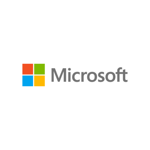 Microsoft logo in color