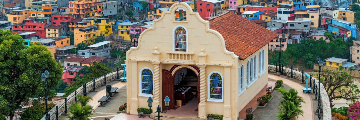 Image of city scape in Ecuador.