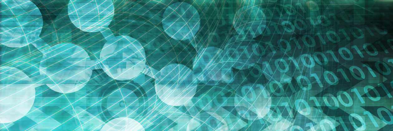 pixelated background in turquoise.