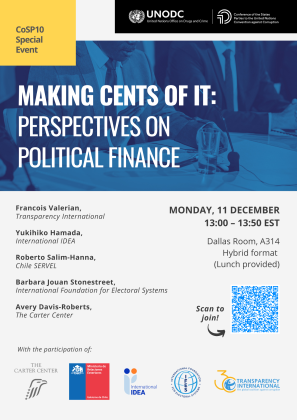 Making Cents of It Perspectives on Political Finance
