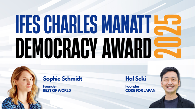 IFES Charles Manatt Democracy Award 2025