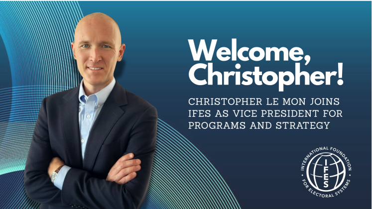 Welcome Christopher Le Mon