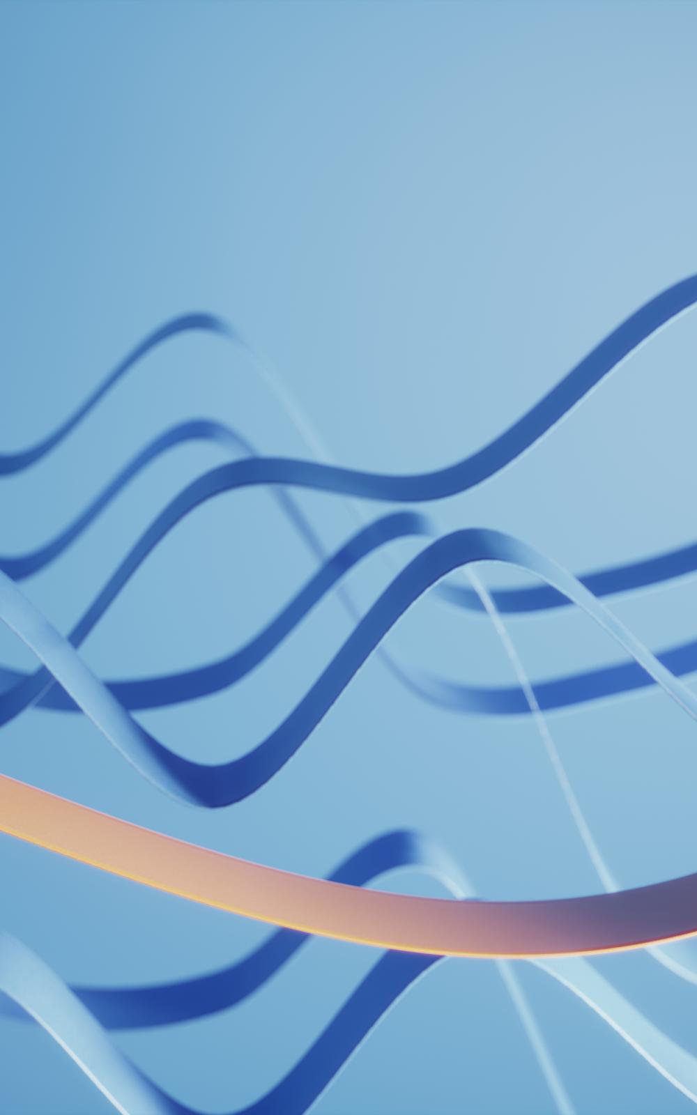 Flowing lines symbolizing change