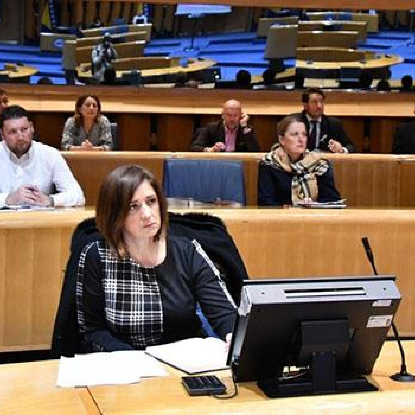 Electoral stakeholders in Bosnia and Herzegovina attend the IFES-supported Central Election Commission workshop to discuss recommendations for the voter registration process.