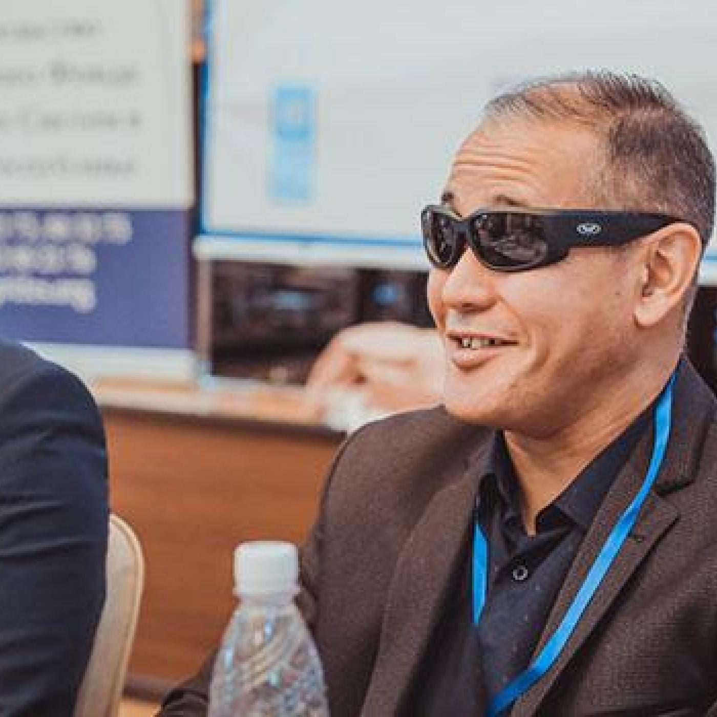 Kyrgyz disability rights activists and electoral stakeholders participate in a Building Resources in Democracy, Governance and Elections (BRIDGE) training.
