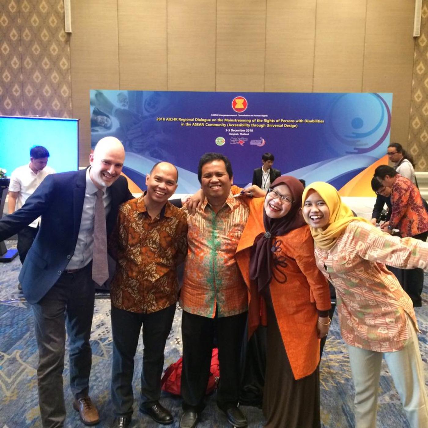 IFES AGENDA team in Orange for #16days