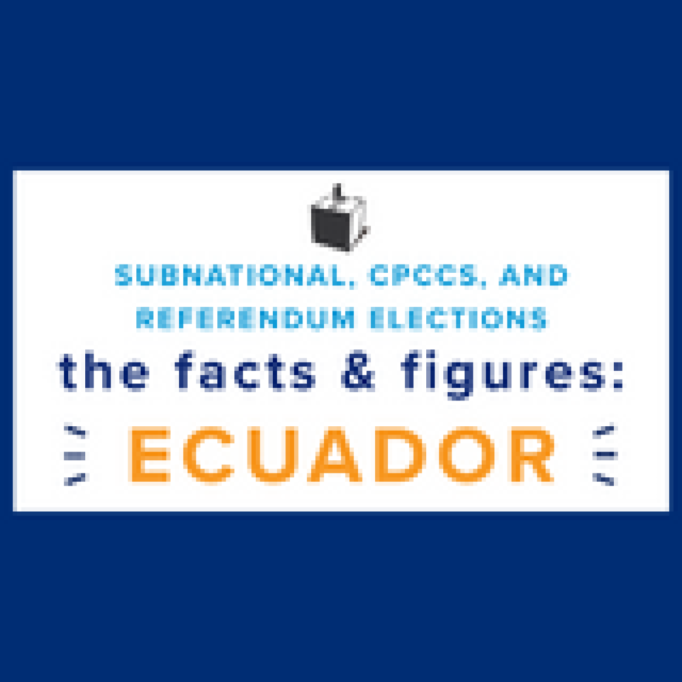 Ecuador facts and figures 