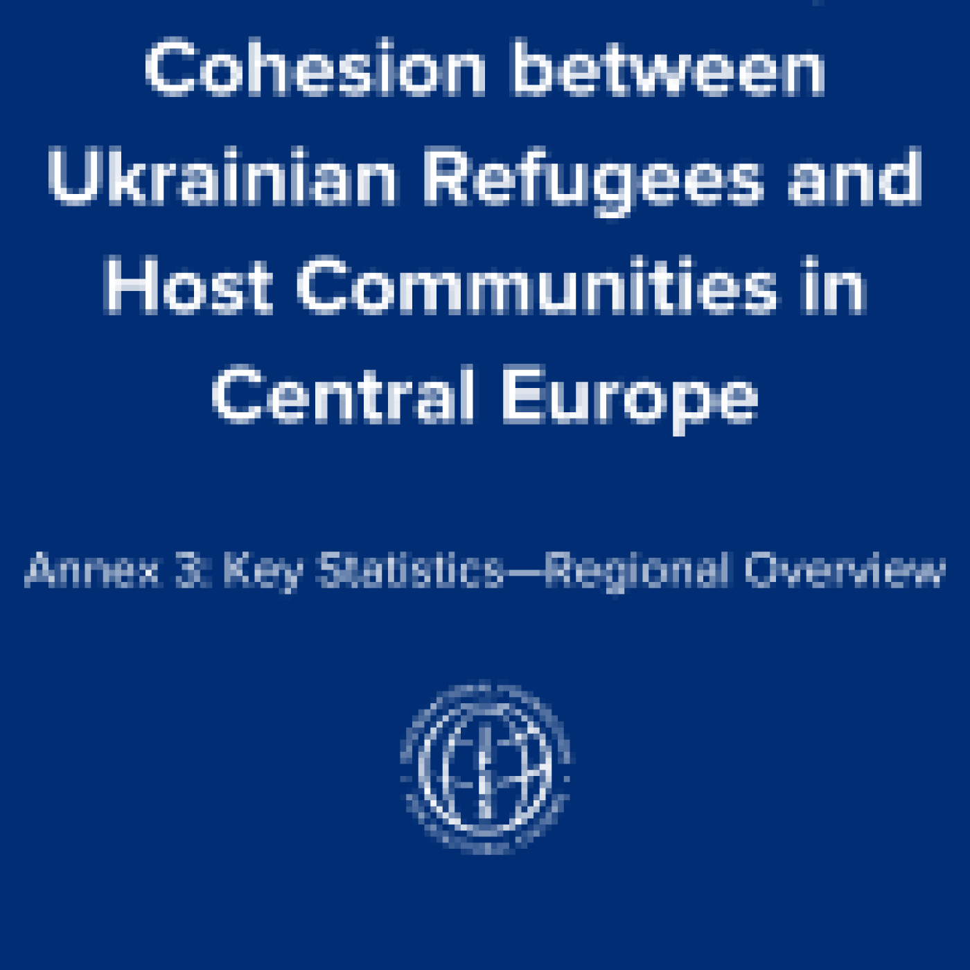 Annex 3: Key Statistics—Regional Overview