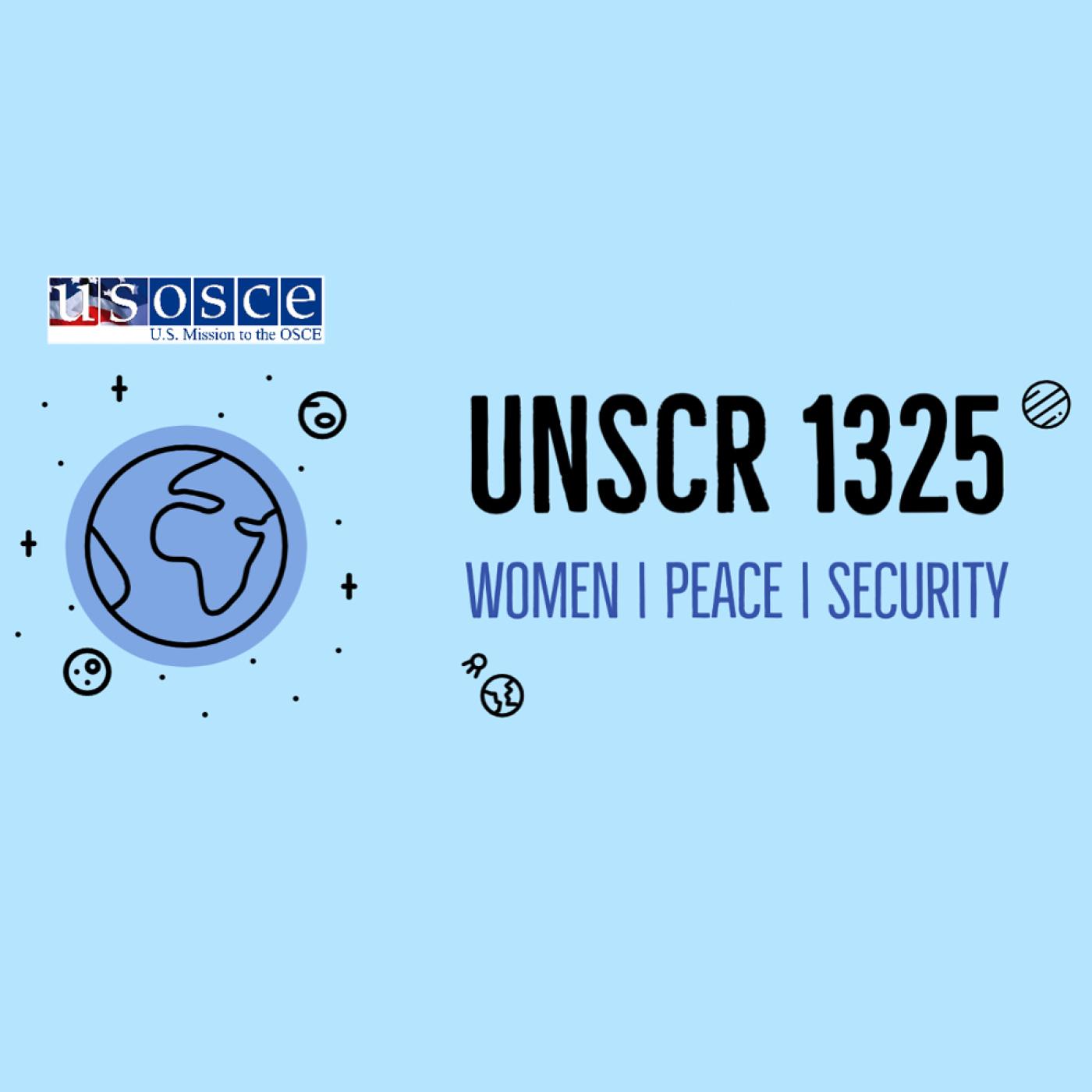 UNSCR 1325 Women Peace Security Logo