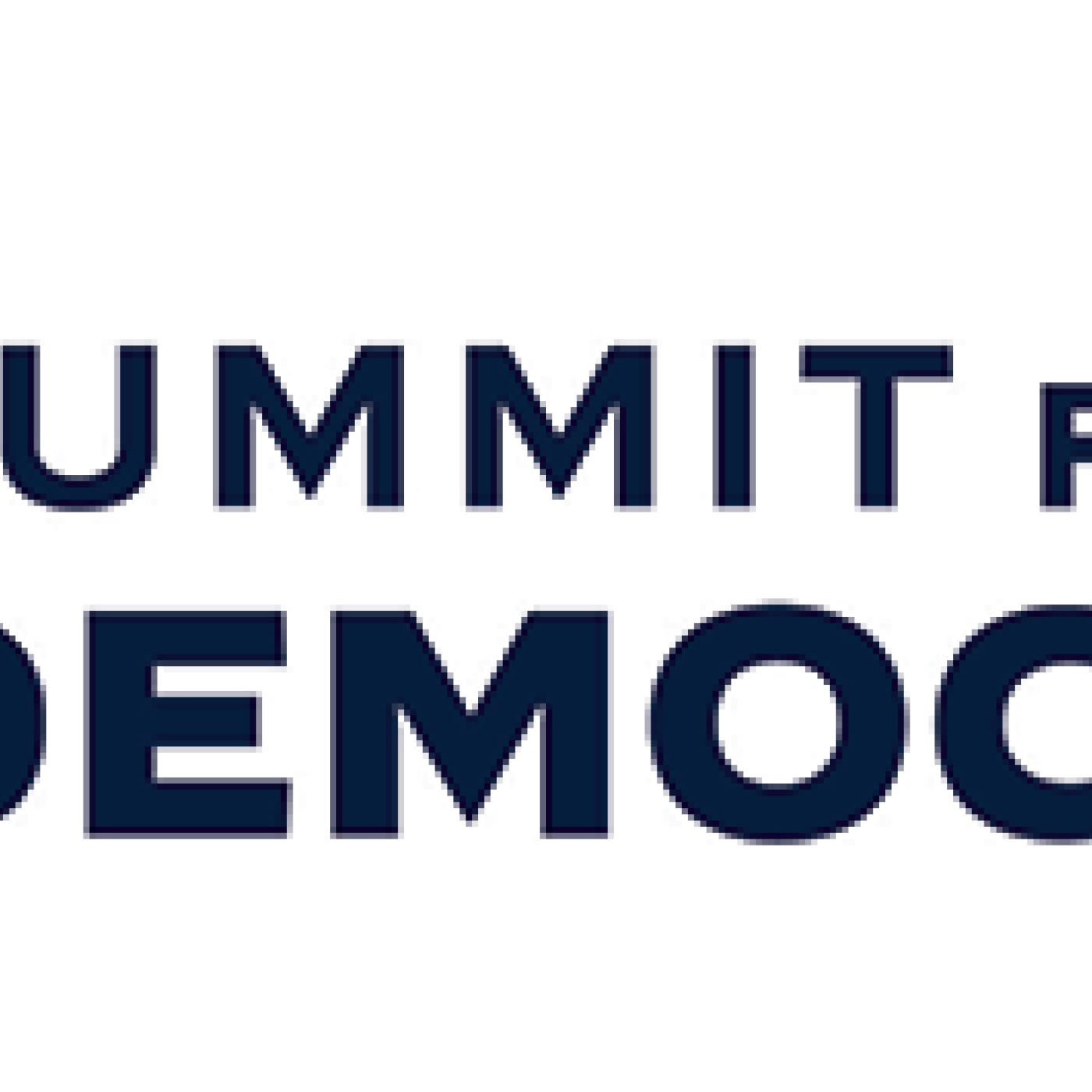 Summit for Democracy logo