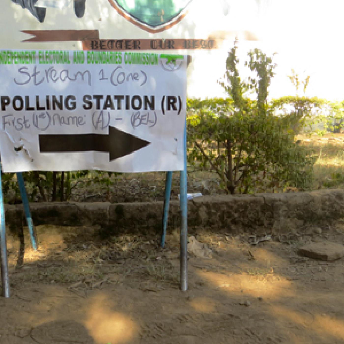 Polling booth  Better Evaluation