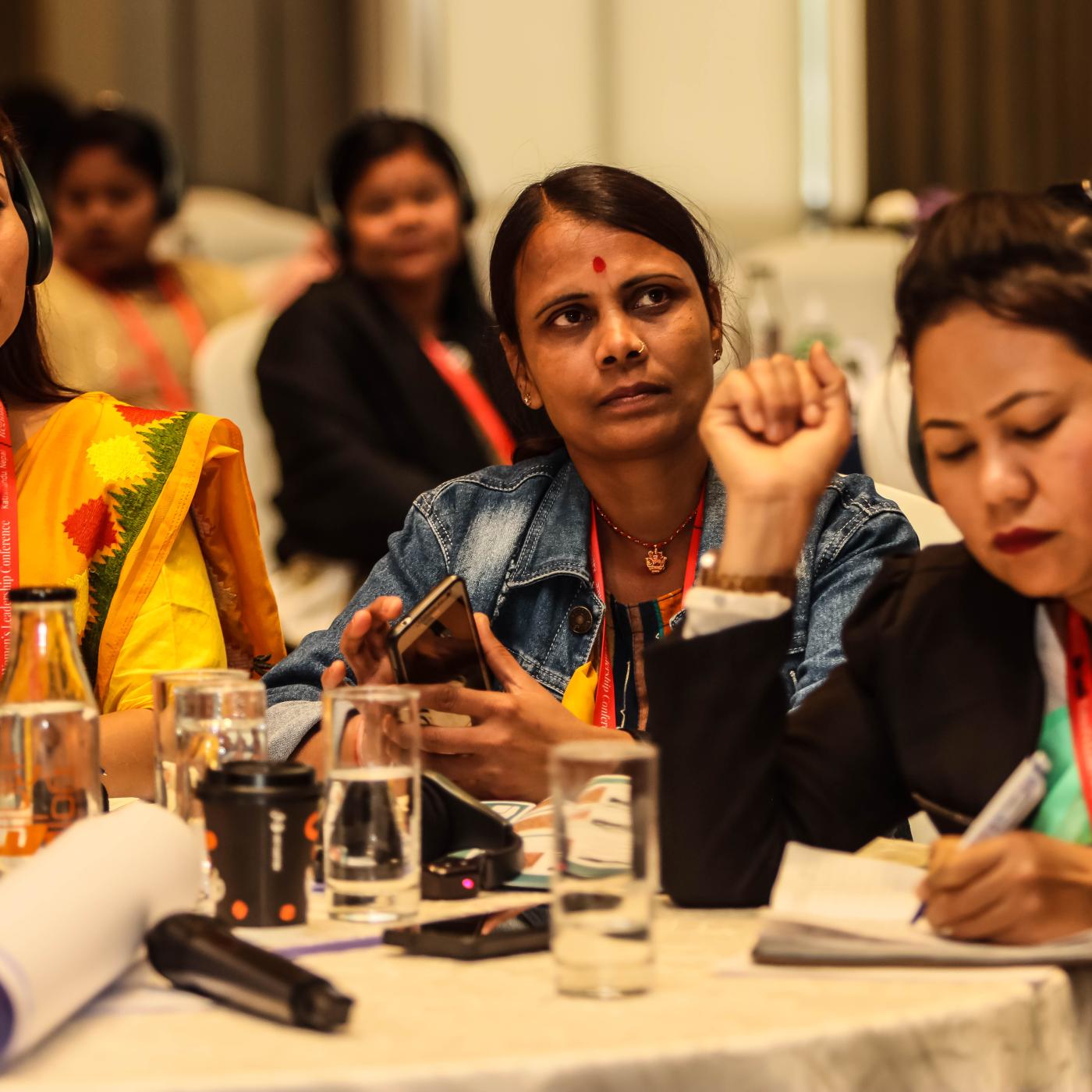 Sheleads Conference participants listen to speaker