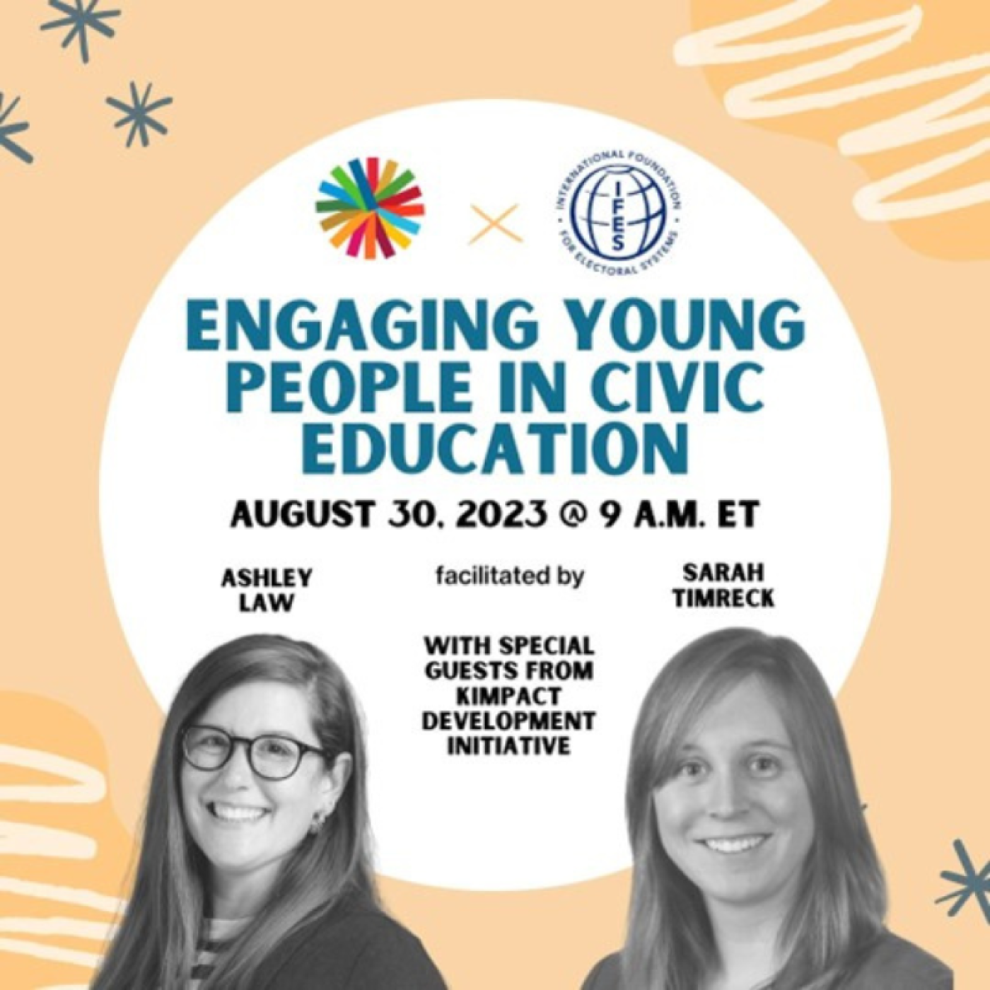 Unite 2030 IFES KDI Event Info as listed below.