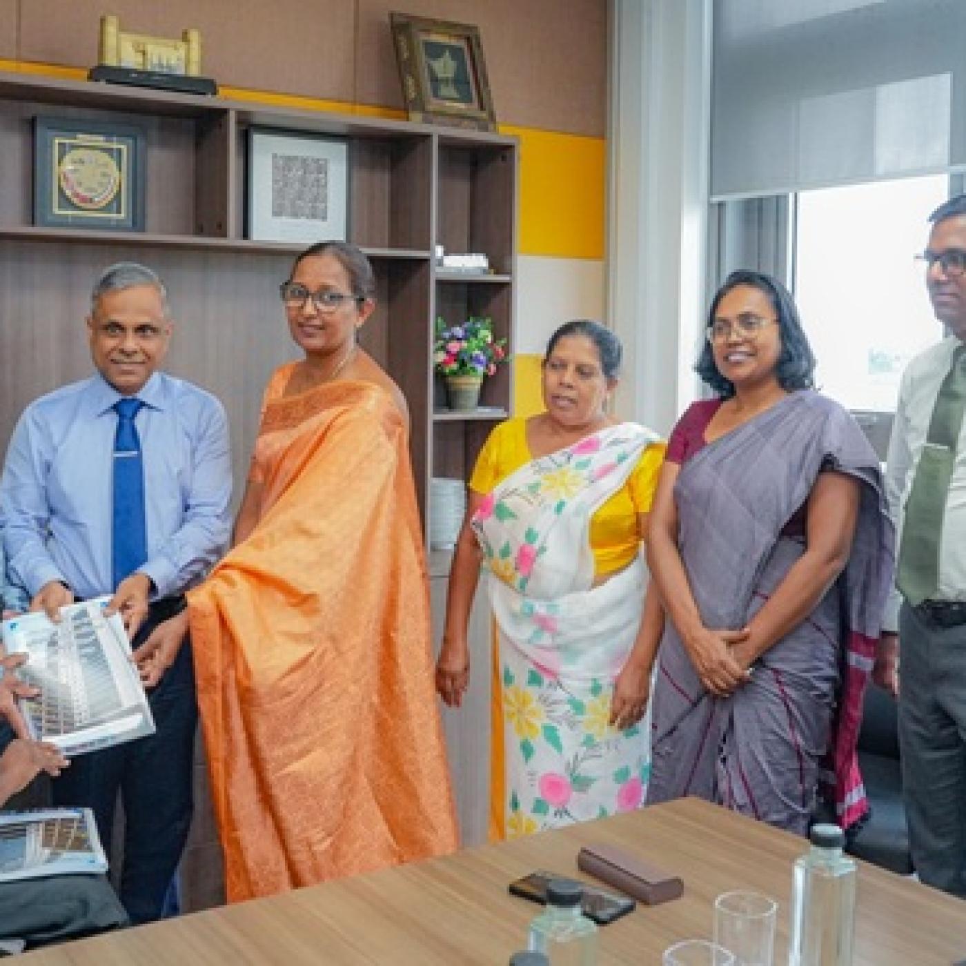 Accessibility Audit Report handed over to Sri Lanka Labour Ministry