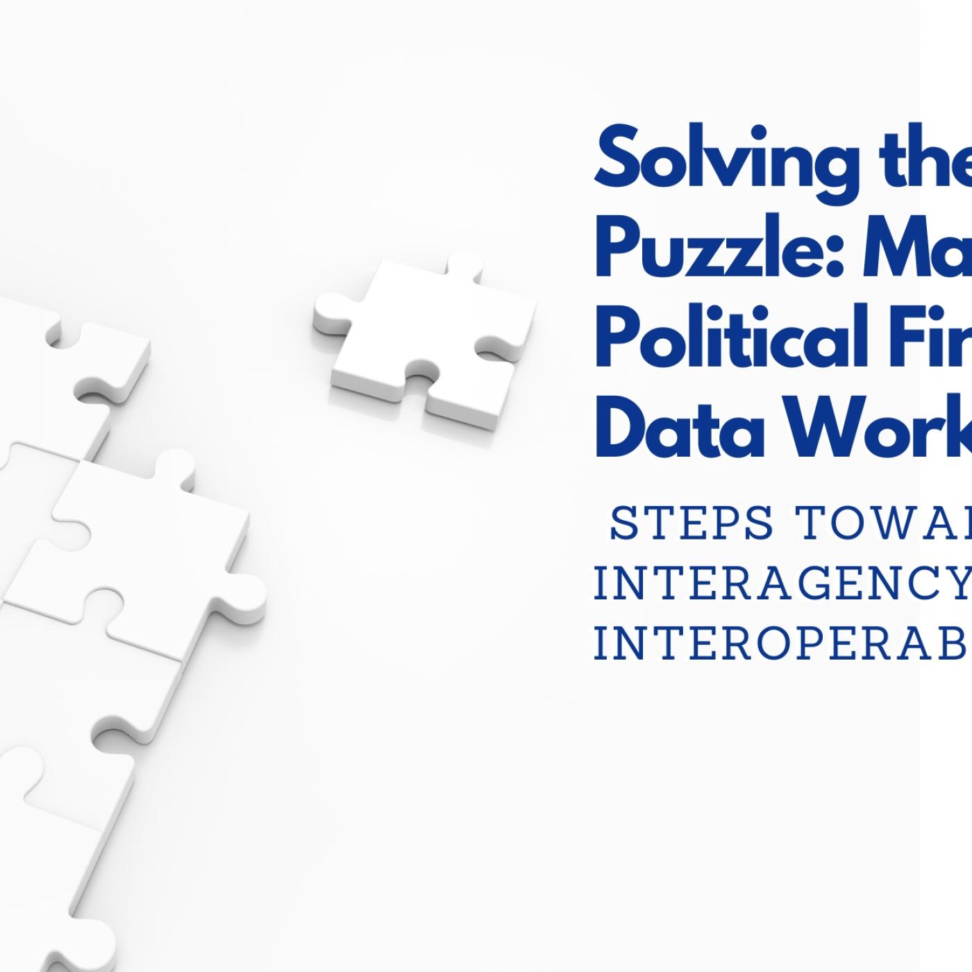 Solving the Puzzle - making political finance data work